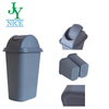 factory made swing top garbage bin hotel plaza garden industry home restaurant waste bin plastic 24l/35 city trash can