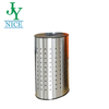Large Home House Hotel Dirty Clothes Laundry Bin 35L 50L Standing Round Metal Powder Coating Sorter Laundry Hamper