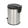 Carved Intaglio Rubbish Basket Classic Style Waste Bin Industrial Steel Bin For Hotel And Office