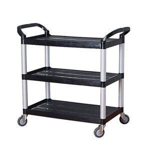 Multifunctional Desktop Organizer Kitchen Trolley Bathroom Cosmetic Storage Trolley Plastic Shelf Rack