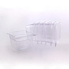 1/6 Size Polycarbonate Food Pans 4"Deep Clear - Pack of 6