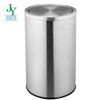 Stainless Steel Outdoor Trash Cans Dustbin Large Metal Garbage Can Waste Bins Sizes