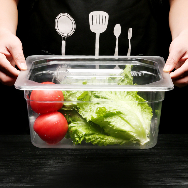 OEM ODM Plastic Food Container Cold Resistance Freezer Foods Storage Box