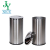 Swing Top Stainless Steel Colorful Powder Coating Iron Metal Hotel Residential Trash Cans Recycling Bin Waste Can