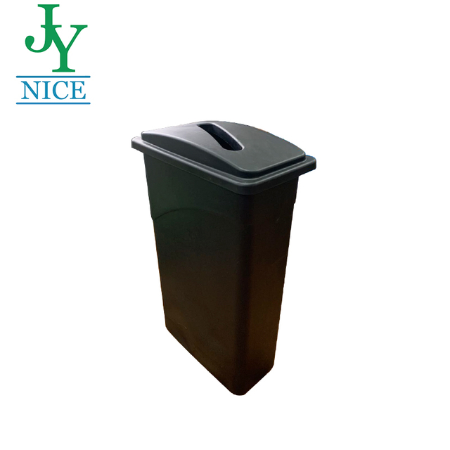 USA Style Slim Jim Waste Bin 23 Gallon Commercial Office Paper Collection Classification Dustbin 90L Plastic Garbage Can