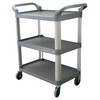 2021 New Cartao de Memoria Bar Cart with Stainless Steel Connector Food trolley for Canteen Golf Bussing Cart