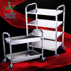 heavy duty 2 tier warehouse Storage Tool Utillity Cart 3 layers hospital Stainless Steel Anesthesia Medical Trolley