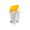 Movable Environmental Commercial Industrial Used Trash Bin with Rubber Wheels Waste Bin