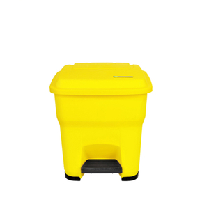 Plastic Bio Medical Carton Office Waste Bin Outdoor Indoor Eco Friendly Sanitary Trash Can Foot Pedal Waste Bucket