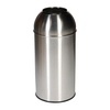 DOME BIN ELECTRIC FINISHED Stainless Steel Waste Bin