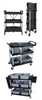 Multi function small shopping cart food cart kitchen mobile car wash cart 4 Wheels Trolley