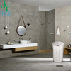 Stainless Steel Laundry Bin & Hamper With Wooden Lid Household Bedroom Bathroom Dorm Square Dirty Clothes Basket