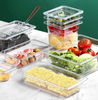 Food Grade Approved Polycarbonate GN Containers With Lid Food Service Pans PC GN Pan Plastic Containers Food Gastronorm Pans