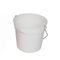 5-Quart Promotional Color Plastic Water Bucket With Handle Cleaning Tool Round Bucket