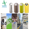 Wholesale price rubbish collection waste container school hospital office corner stainless steel recycling trash can