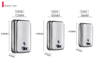 Good Quality Bath Automatic Soap Dispenser with Lock Stainless Steel Waterproof Kitchen Sink Sanitizer Gel Dispenser