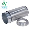 65L round kitchen garbage bin hotel room stainless steel 13 gallon Customized Bullet Open Top waste bin/trash can