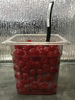 Cranberry Storage 1/6 Size Polycarbonate Food Pans,4Deep,Clear - Pack of 6