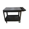 Tue Tray Plastic Flat Top Shelf Service All Plastic Cartf Flat Top Utility Cart