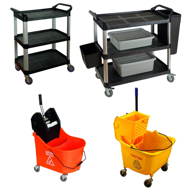 Commercial 3 layer UTILITY restaurant wine trolley mobile food delivery service cart