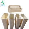 Factory Made Green Garbage Bin Slim Kitchen Waste Bin Plastic 90l City Trash Can