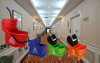 Commercial Office Building Mop Bucket with Wringer Plastic Mobile Wheel Moving Swob Water Bucket