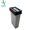 Plastic Fireproof Classified Waste Bin Public Places Industrial Park 90L Paper Bottle Food Rubbish Dustbin