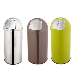 Jiangmen Bin Manufacturing Factory Collapsible Stocked Dust Waste Bin