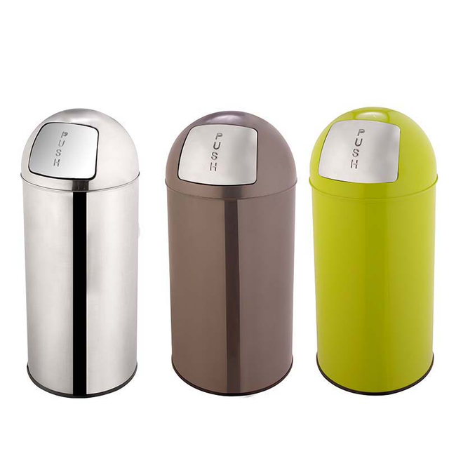 Jiangmen Bin Manufacturing Factory Collapsible Stocked Dust Waste Bin