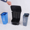 2021 New Model 10L Double Compact Box Trash Bin with Pedal Sorting Plastic Dustbin for Household Waste Bin