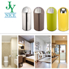 Open Top Bin Lobby Trash Can Hotel Stainless Steel Push Bin