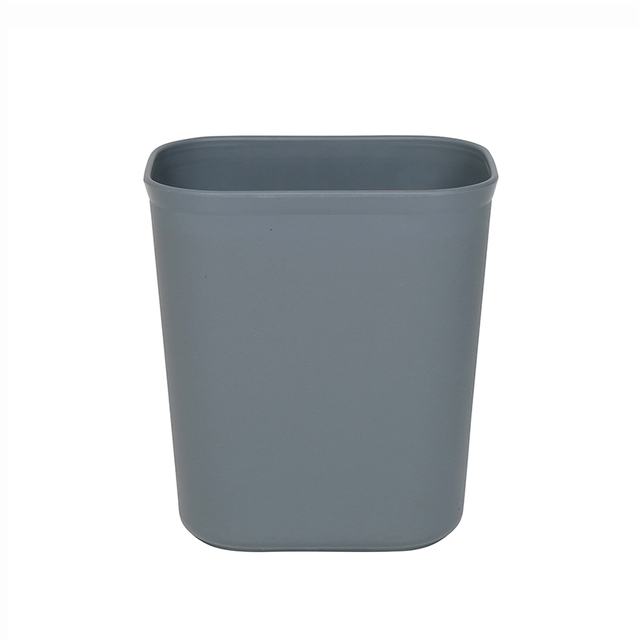 Fireproof Stackable small bathroom trash can Without Lid Open Top Waterproof trash can for bathroom