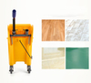 Heavy Duty PP Swabber Wash Bucket with Wheels Hotel Hospital Shop Floor Cleaning Wringer Mop Bucket