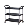 Three-layer Dining Bowl Collection Cart Restaurant Multi-purpose Meal Delivery Service Cart