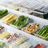 Leakproof Microwavable Food Container Set Commercial Food Container Compartment