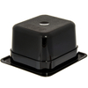 New Black Food Container Plastic 5500ml Each 2500ml 1/1, 1/2, 1/3, 1/4, 1/6, 1/9 Qt Pack Of 6 Sets