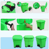Plastic Bio Medical Carton Office Waste Bin Outdoor Indoor Eco Friendly Sanitary Trash Can Foot Pedal Waste Bucket