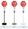 Portable Standing Sanitizer Dispenser Automatic Hand Foam Soap Dispenser Sensor with Steel Pedestal