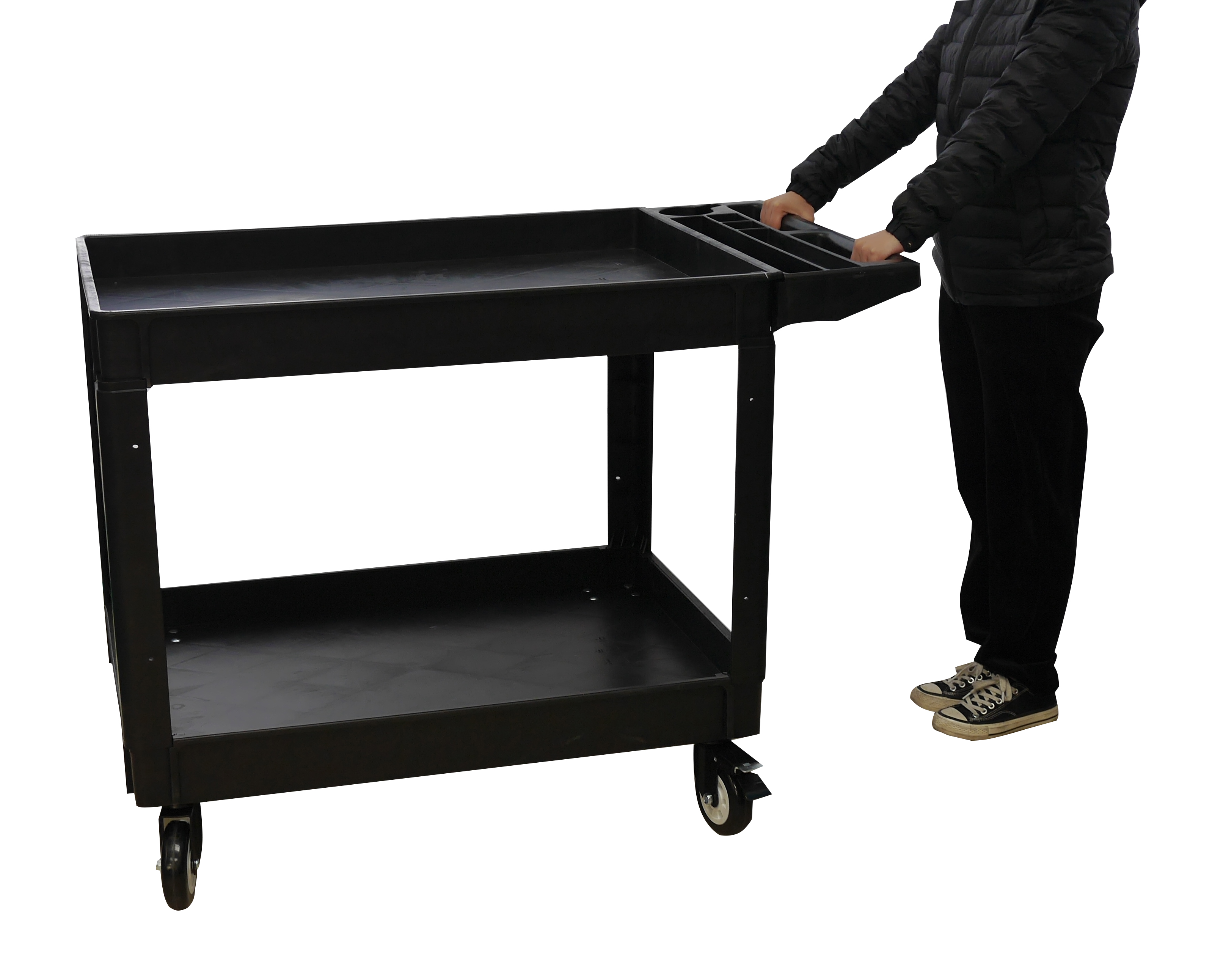 plastic utility cart