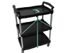 Portable Shopping Tour Hand Luggage Cart Outdoor Platform Luggage Foldable Trolley 