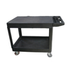 Tue Tray Plastic Flat Top Shelf Service All Plastic Cartf Flat Top Utility Cart