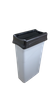 Slim Jim Plastic Bottle Paper Collection Bin Commercial Building 90L Large Public Recycling Classification Trash Can
