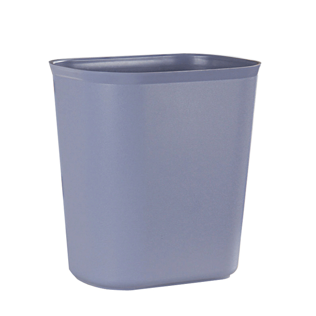 Hygienic easy to clean Leak-proof seamless piece moulded body garbage bin slim kitchen waste bin plastic 90l city trash can