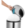High Quality Cute Little Black Trash Can Small Waste Basket for Office