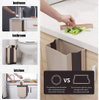 Kitchen Waste Bin Collection New Design Hanging Fold Trash Can