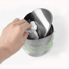 2021 New Mini Desktop Bin Stainless Steel Swing Lid Trash Can Set 1.5 L / 0.40 Gal