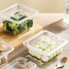 Clear Food Container Organizer Warmer Multi-Sizes Large Collapsible Food Container For Kids