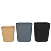 Fireproof Stackable small bathroom trash can Without Lid Open Top Waterproof trash can for bathroom