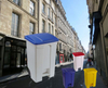 Eco-friendly Sorting Medical Pull Out Waste Bin Tall Large Foot Pedal Clinical Plastic Garbage Can