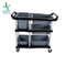 victualing house stainless steel dish caddy with bucket hotel Service Cleaning plates dishes collect trolley